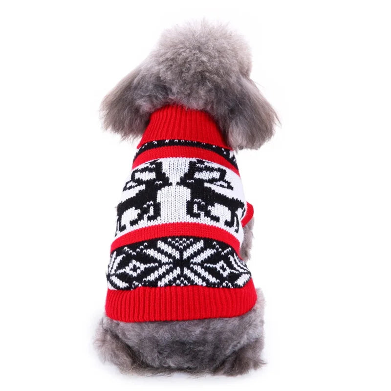 Christmas Cat Clothes Pet Cat Sweater Dog Hoodies for Small Dog Kitty Clothes Outfit Christmas Ugly Sweater Holiday Suit 30