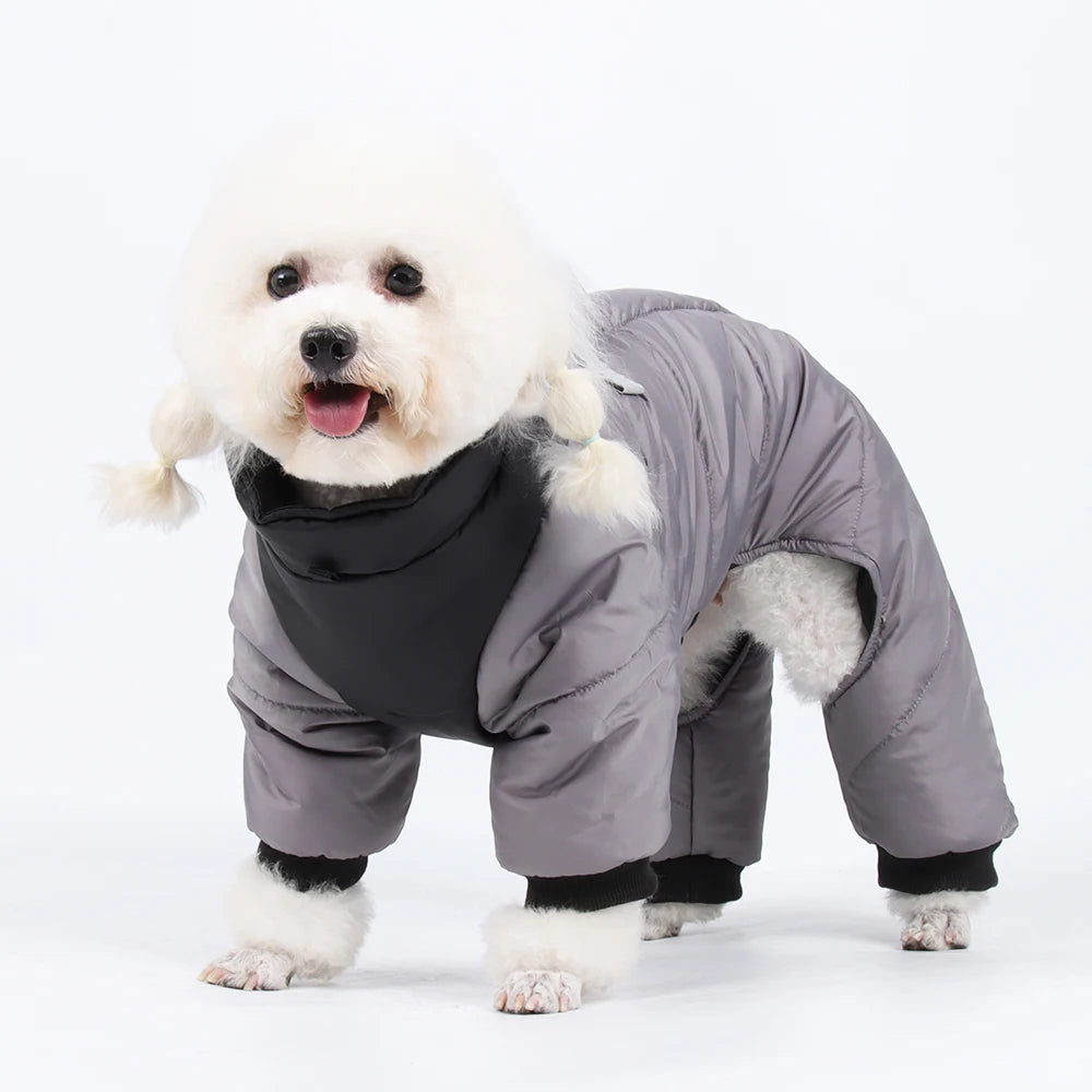 Winter Warm Thicken Pet Dog Jacket Waterproof Dog Clothes for Small Medium Dogs Puppy Coat Chihuahua French Bulldog Pug Clothing