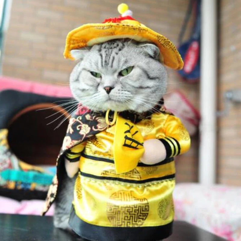 Funny Cat Clothes Pirate Suit Clothes For Cat Dog Costume Clothing Corsair Halloween Clothes Dressing Up Cat Party Costume Suit