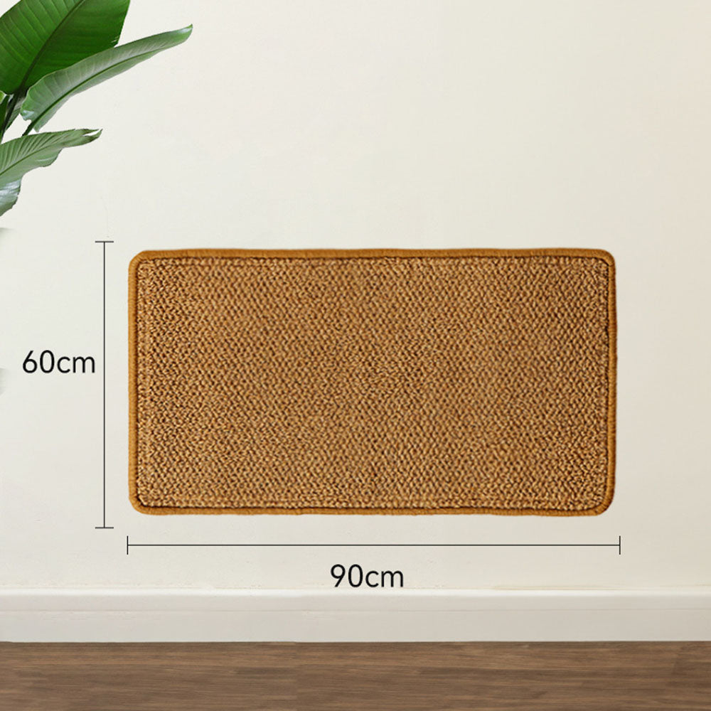 Horizontal Sisal Cat Scratching Mat Multifunctional Claw Sharpener For Small Medium Large Cat