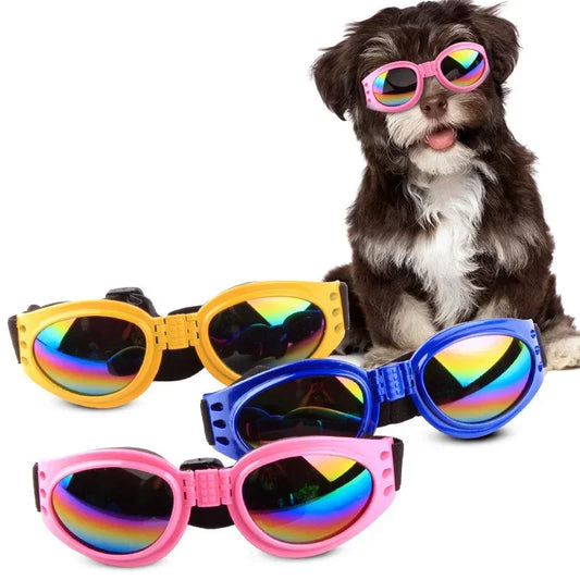 Pet Dog Fold Glasses Prevent UV Pet Glasses Fashion Sunglasses Pet Goggles Photo Prop Accessories for small dogs