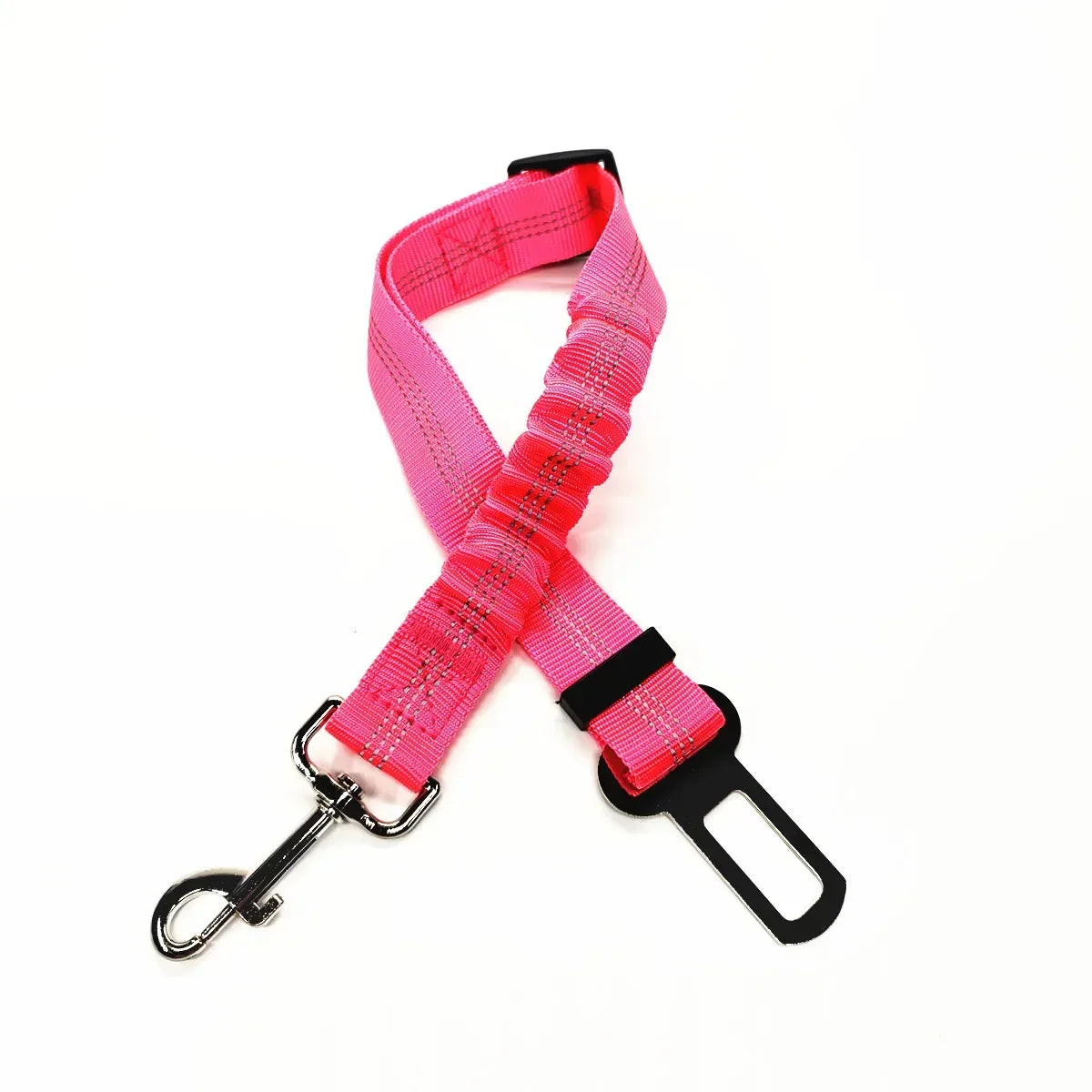 Adjustable Pet Cat Dog Car Seat  Belt Pet Seat Vehicle Dog Harness Lead Clip Safety Lever Traction Dog Collars Dog Accessoires