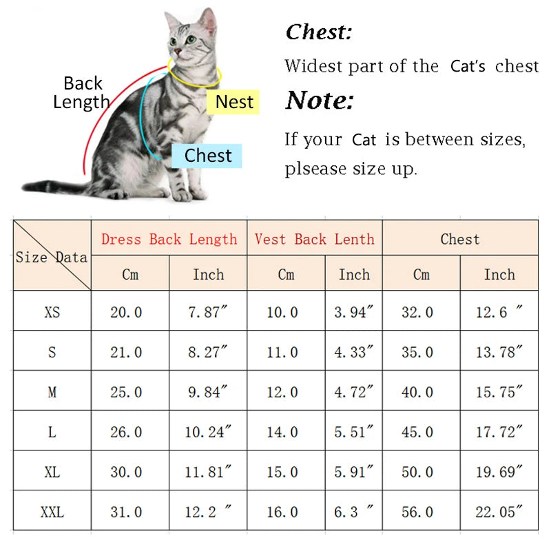 Sweet Plaid Sphynx Cat Dress Vest with Harness Leash Outdoor Pet Clothes for Cats Gotas Skirts Katten Kleding vestidos perrita