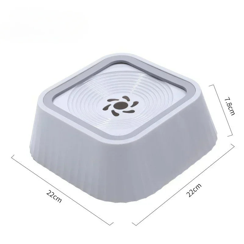 Pet Water Fountain with Floating Plates No Spill Dog Water Bowl Clean Drinking Slow Feeder Anti-splash Pet for Dogs for Pet