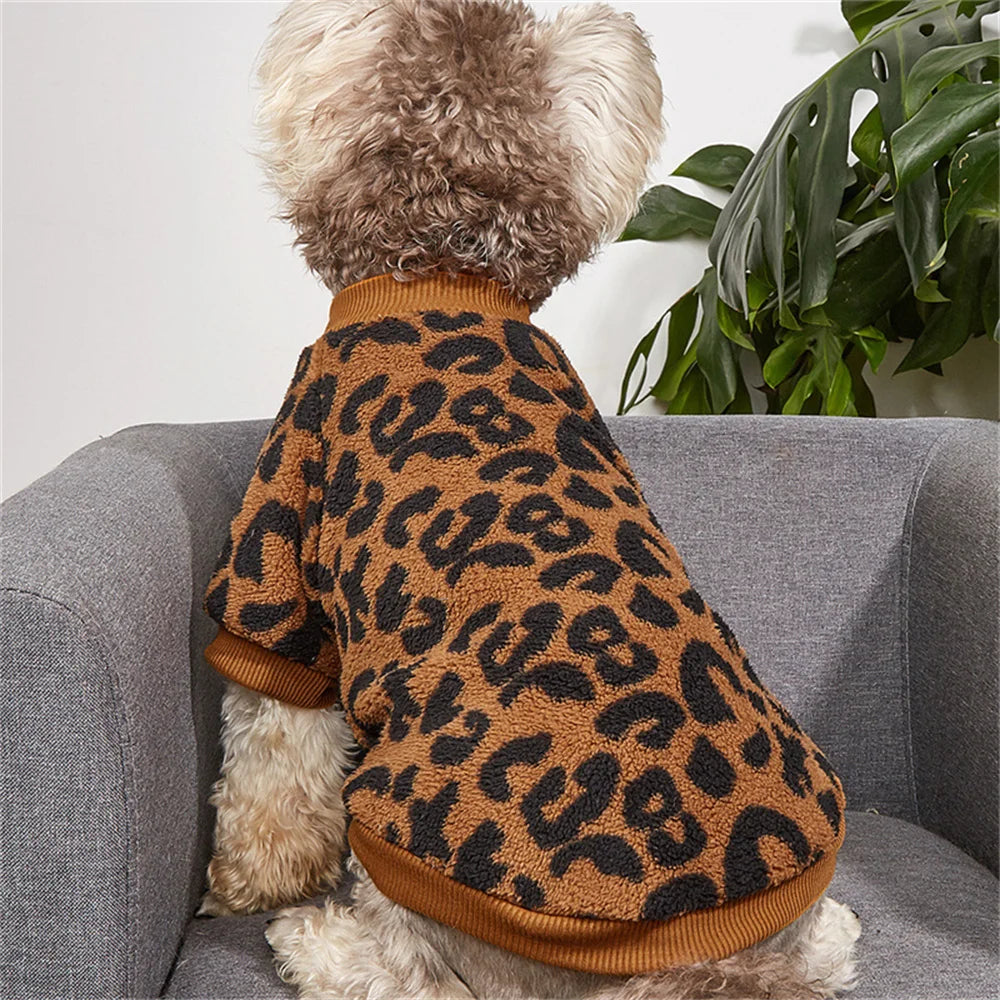 Plush Cat Dog Hoodies Thicken Pet Sweaters Autumn Winter Cat Puppy Clothes for Small Dogs Cats Kitten Pullovers Sphynx Clothing