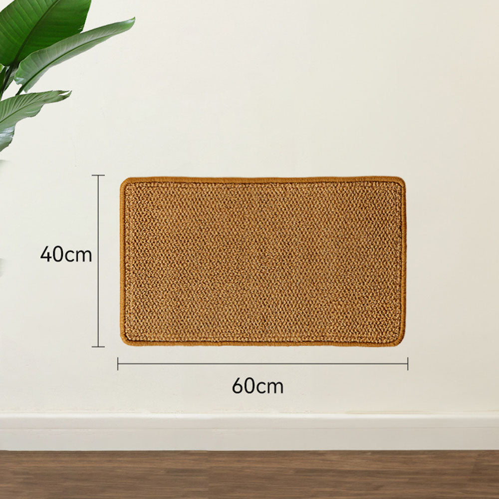 Horizontal Sisal Cat Scratching Mat Multifunctional Claw Sharpener For Small Medium Large Cat