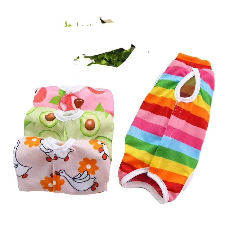 Pet Cats Weaning Clothes Breathable Elastic Vest Wound Protection Clothes Anti-mite Soft Cat Weaning Suit Clothing Pets Supplies