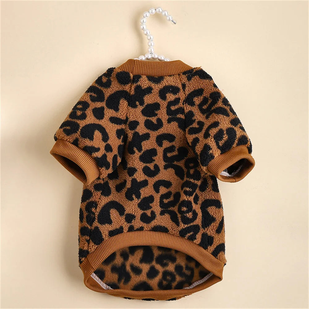 Plush Cat Dog Hoodies Thicken Pet Sweaters Autumn Winter Cat Puppy Clothes for Small Dogs Cats Kitten Pullovers Sphynx Clothing