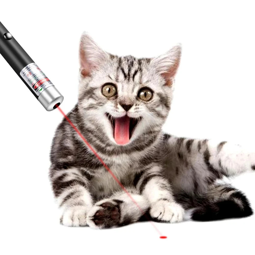 Cat Toys Interactive Teasing Pet Funny Electronic Toy For Teaching Demonstration Pen Flashlight Pet Accessories