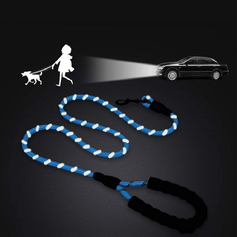 Pet Dogs Adjustable Harness Small and Large Dog Harness Vest,150cm Strong Dog Leash Pet Leashes Reflective Leash Drag Pull Tow