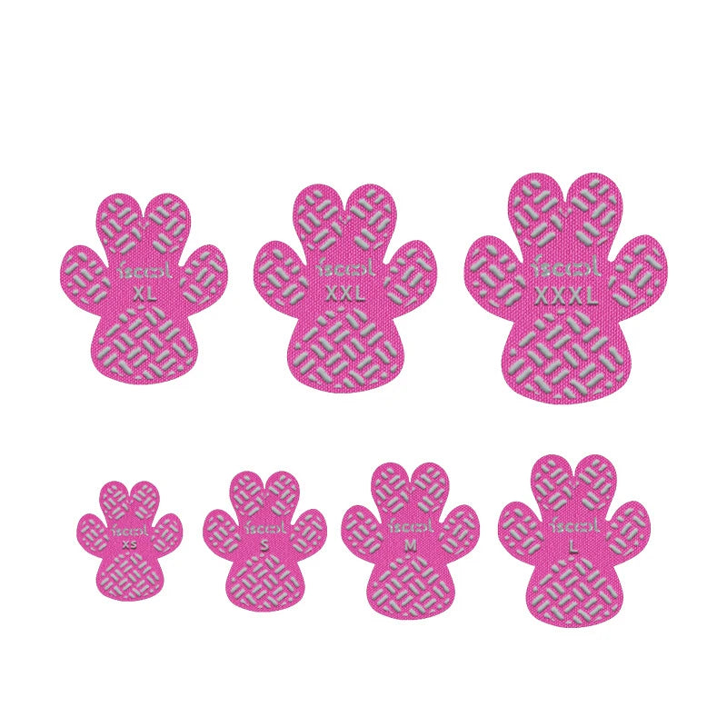 Anti Slip Paw Grips Traction Pads, Dog Paw Protection Stickers with Stronger Adhesive for Hard Floor or Injuries, 4 Pack