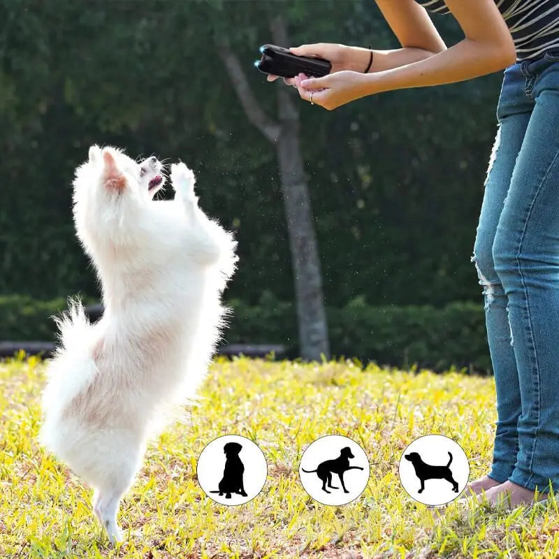 Ultrasonic Dog Repeller Release Pet Dog Repeller Ultrasonic Dog Training Device Rechargeable Anti Dog Bark Deterrent Device