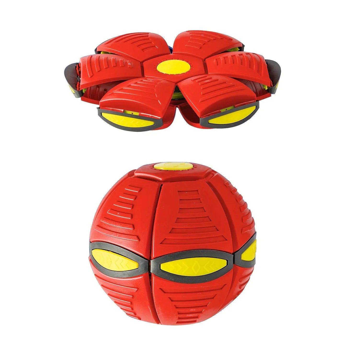 Flying Saucer Bouncing Ball Is A Durable, Elastic and Fun Dog Pet Toy Suitable for Outdoor Activities and Exercise