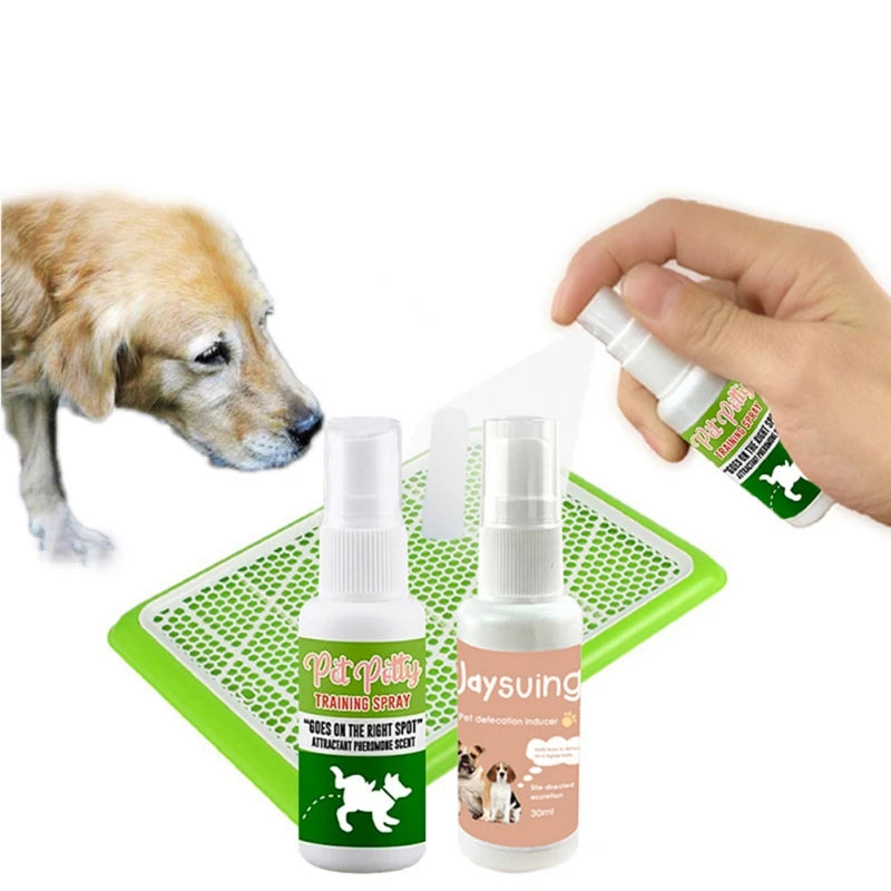 30ml Pet Dog Potty Training Aid Spray Potty Trainer Corrector Guide  Pet To Pee At Fixed Spot Urinate Trainer For Dog Cat Puppy