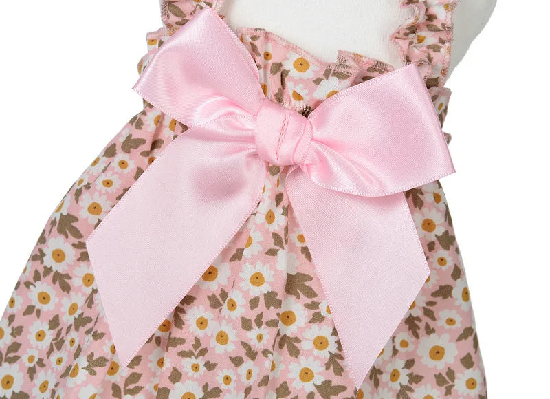 Pet Clothes Spring/Summer Small Cat/Dog Small Daisy Shoulder Strap Princess Dress Pet clothes Kitten/Dog Gentle dress