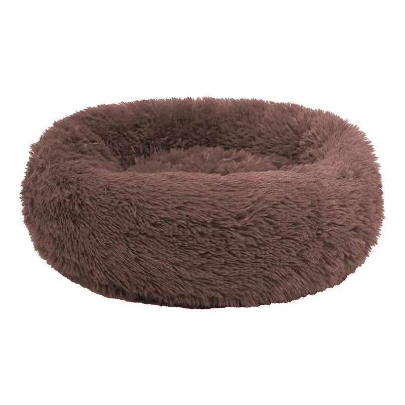 Pet Cat Kennel Dog Kennel Plush Round Warm Mat Pet Kennel Dog Mat Dog Bed Pet Supplies  Bed  Cat Beds