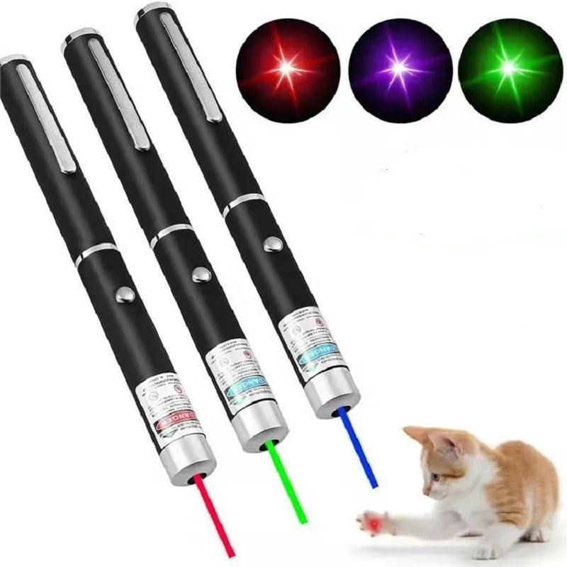 Cat Toys Interactive Teasing Pet Funny Electronic Toy For Teaching Demonstration Pen Flashlight Pet Accessories