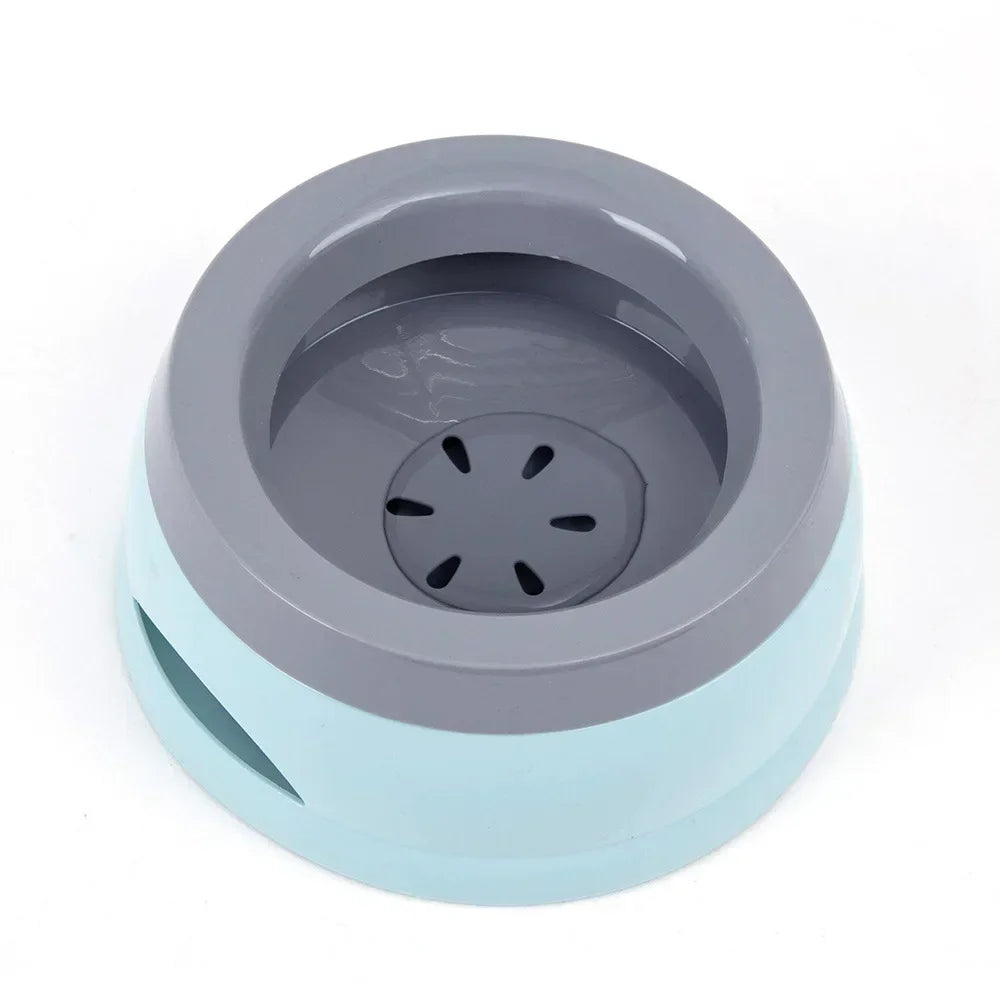 Pet Water Fountain with Floating Plates No Spill Dog Water Bowl Clean Drinking Slow Feeder Anti-splash Pet for Dogs for Pet